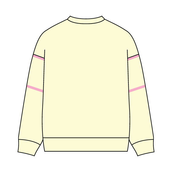 Unisex Retro Paneled Fleece Crewneck Sweatshirt
