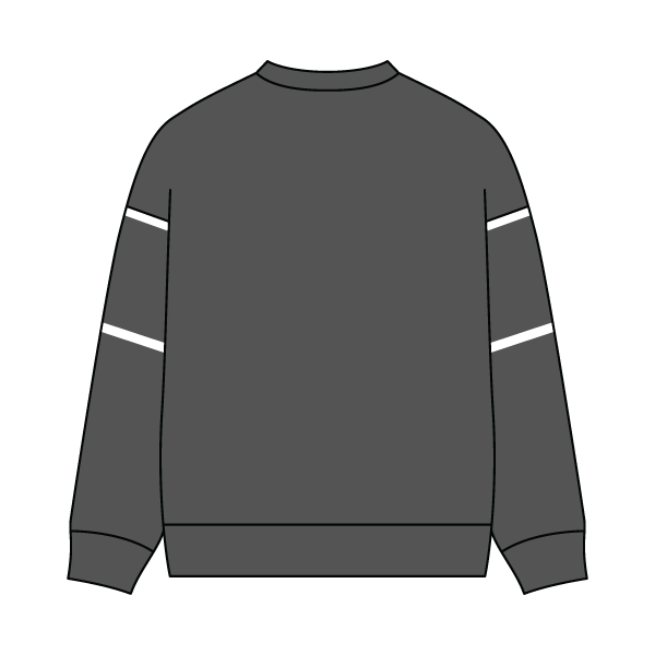 Unisex Retro Paneled Fleece Crewneck Sweatshirt