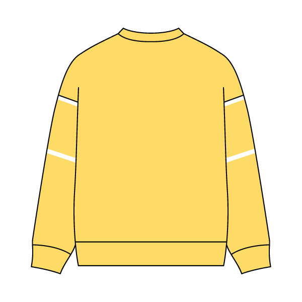 Unisex Retro Paneled Fleece Crewneck Sweatshirt