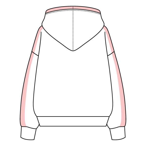 Laid Back Panel Hoodie