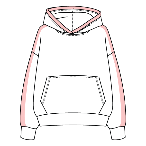 Laid Back Panel Hoodie