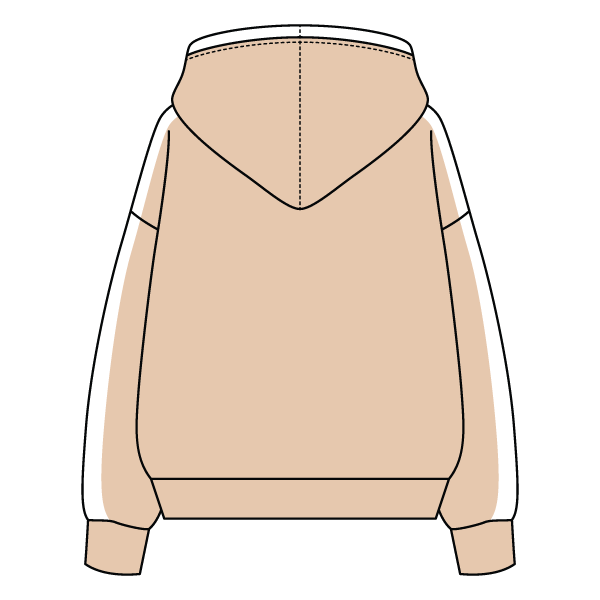 Laid Back Panel Hoodie