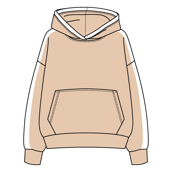 Laid Back Panel Hoodie
