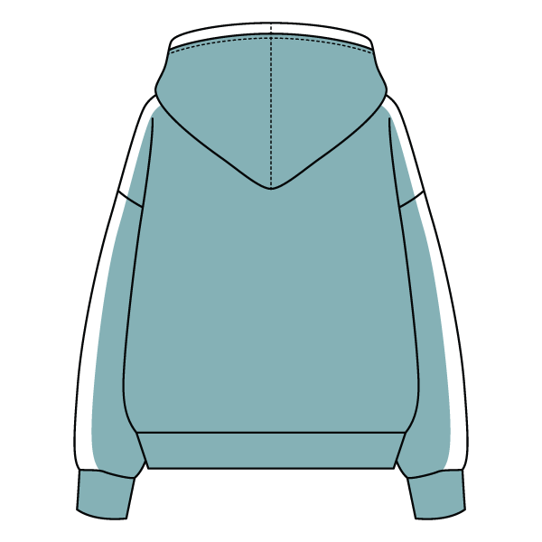 Laid Back Panel Hoodie
