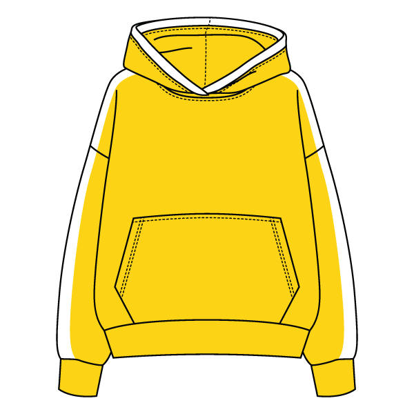 Laid Back Panel Hoodie