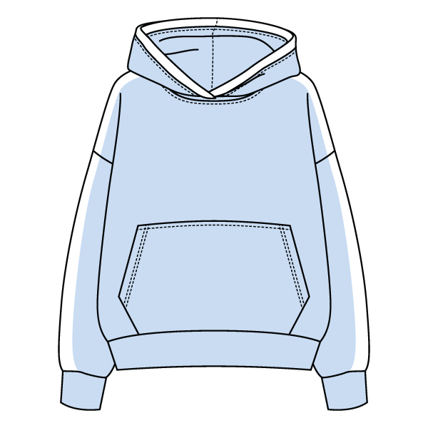 Laid Back Panel Hoodie