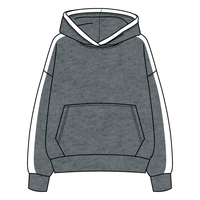 Laid Back Panel Hoodie