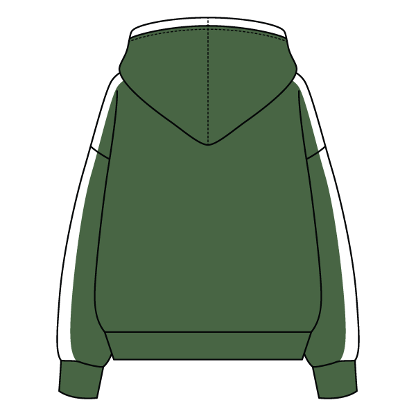 Laid Back Panel Hoodie