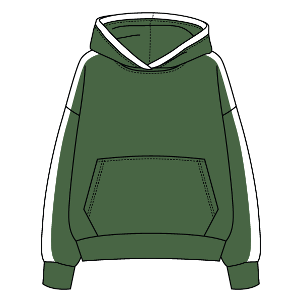 Laid Back Panel Hoodie