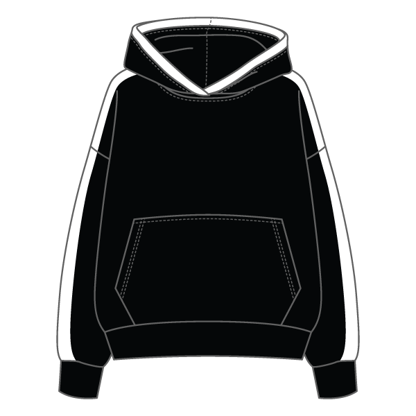 Laid Back Panel Hoodie