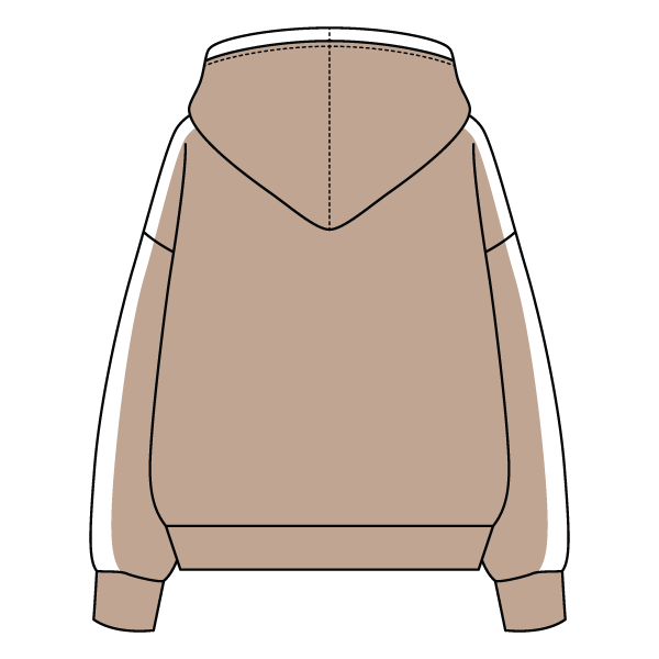 Laid Back Panel Hoodie