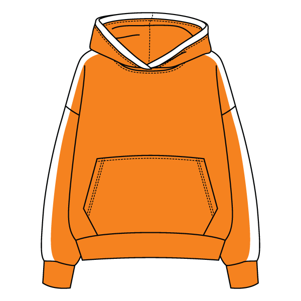Laid Back Panel Hoodie