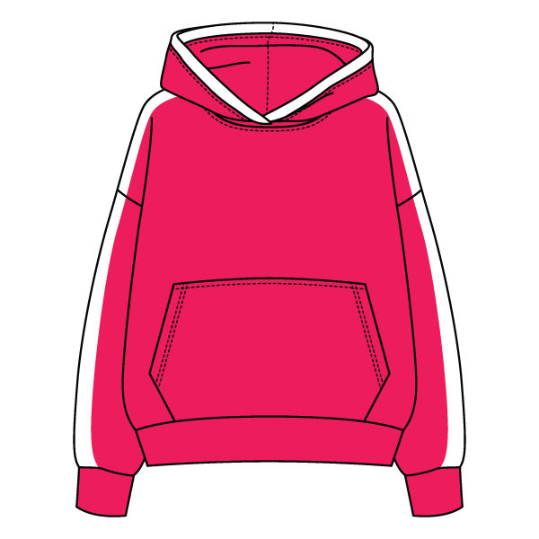 Laid Back Panel Hoodie