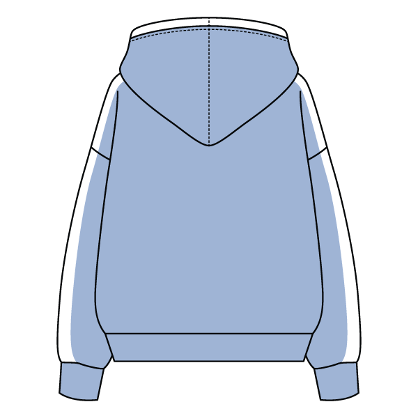 Laid Back Panel Hoodie
