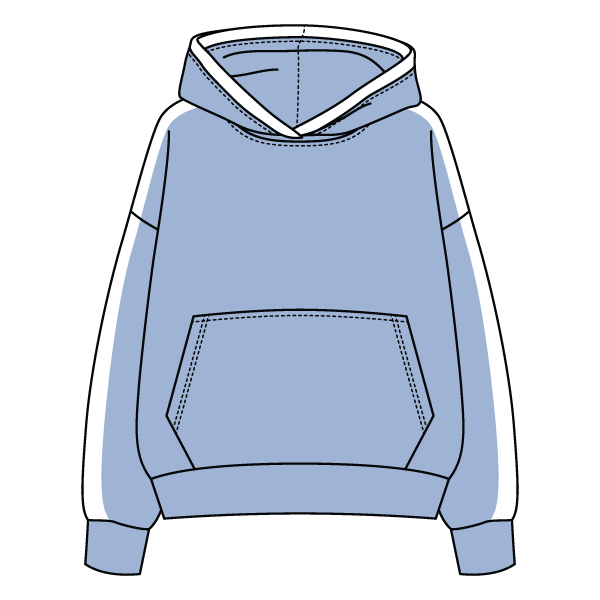 Laid Back Panel Hoodie