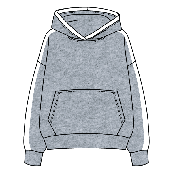 Laid Back Panel Hoodie