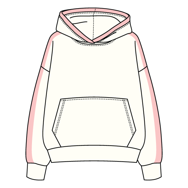 Laid Back Panel Hoodie