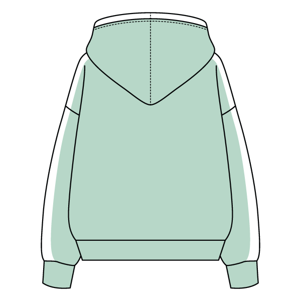 Laid Back Panel Hoodie