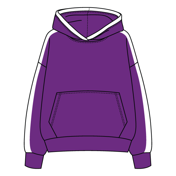 Laid Back Panel Hoodie