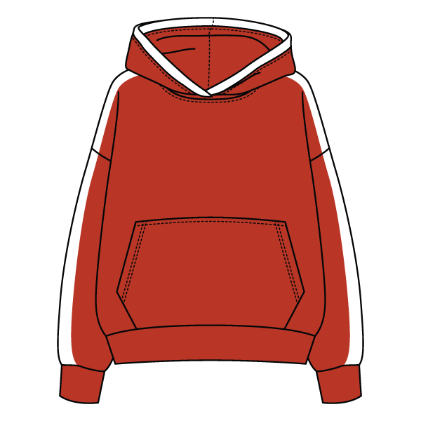 Laid Back Panel Hoodie