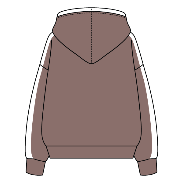 Laid Back Panel Hoodie