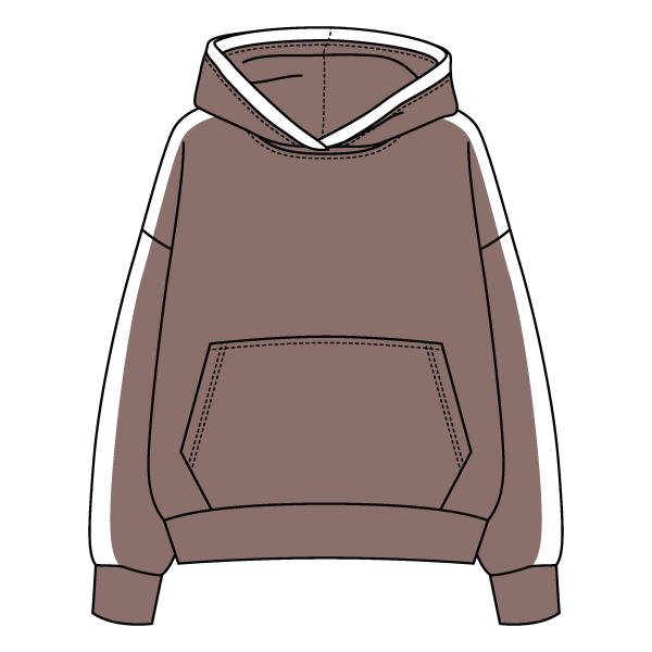 Laid Back Panel Hoodie