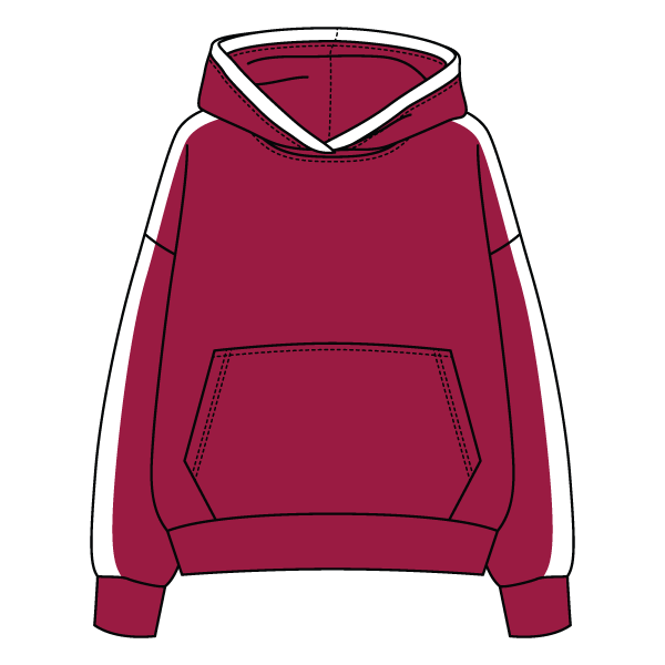 Laid Back Panel Hoodie