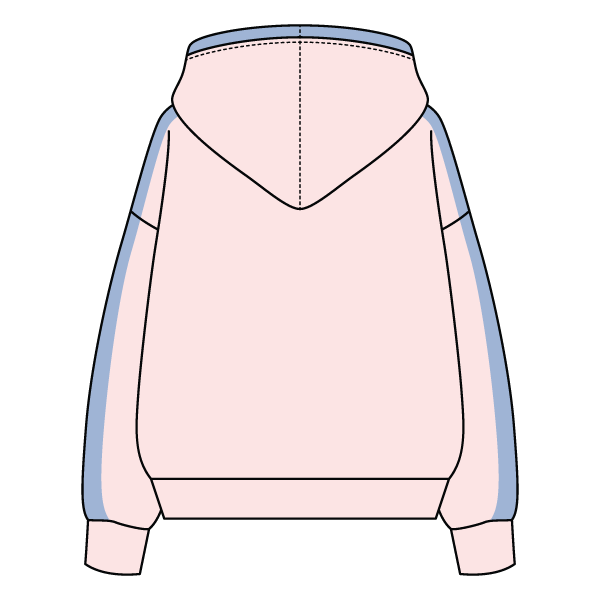Laid Back Panel Hoodie