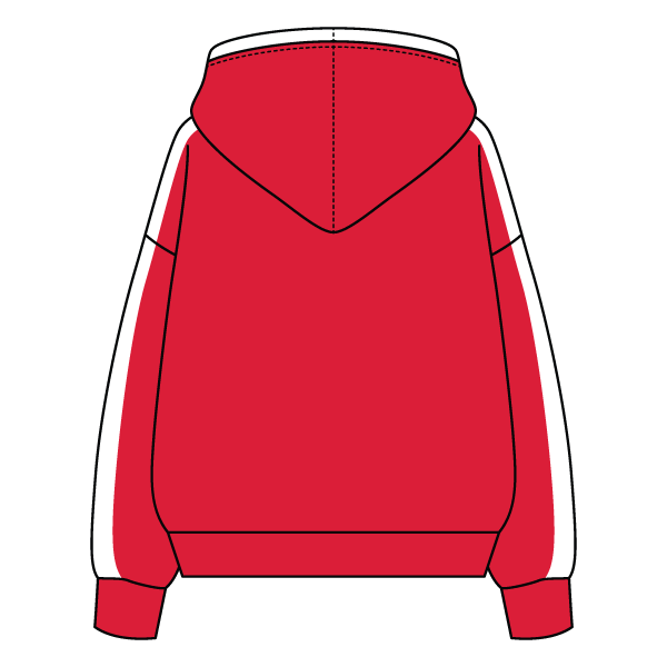 Laid Back Panel Hoodie