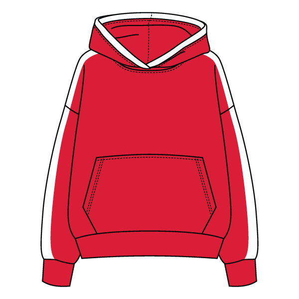 Laid Back Panel Hoodie