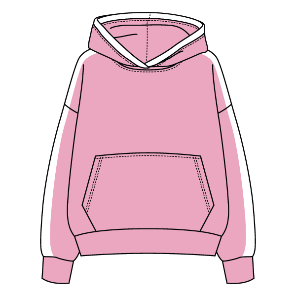 Laid Back Panel Hoodie