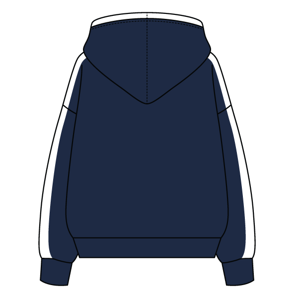 Laid Back Panel Hoodie
