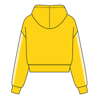Drop Cut Pullover Hoodie With Lace Trim