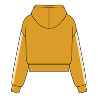 Drop Cut Pullover Hoodie With Lace Trim