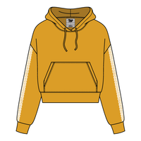 Drop Cut Pullover Hoodie With Lace Trim