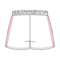Drop Cut Sweatshorts with Binding Lace