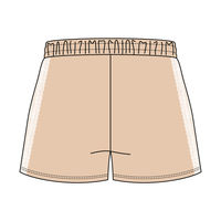 Drop Cut Sweatshorts with Binding Lace