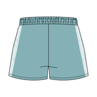 Drop Cut Sweatshorts with Binding Lace