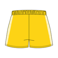 Drop Cut Sweatshorts with Binding Lace