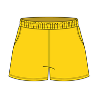 Drop Cut Sweatshorts with Binding Lace