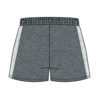 Drop Cut Sweatshorts with Binding Lace