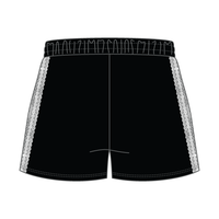 Drop Cut Sweatshorts with Binding Lace