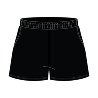 Drop Cut Sweatshorts with Binding Lace