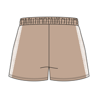 Drop Cut Sweatshorts with Binding Lace