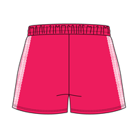 Drop Cut Sweatshorts with Binding Lace