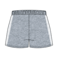 Drop Cut Sweatshorts with Binding Lace
