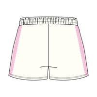 Drop Cut Sweatshorts with Binding Lace