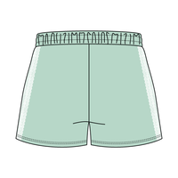 Drop Cut Sweatshorts with Binding Lace