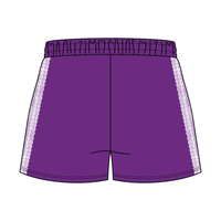 Drop Cut Sweatshorts with Binding Lace
