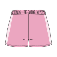 Drop Cut Sweatshorts with Binding Lace